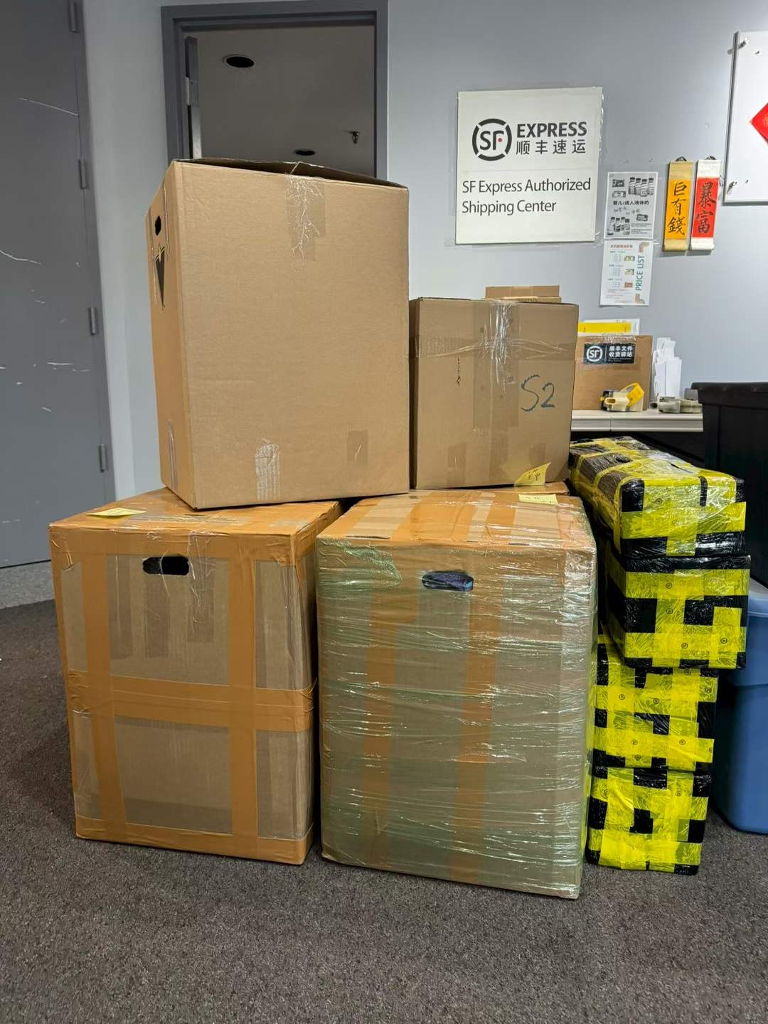 顺丰到位回国案例